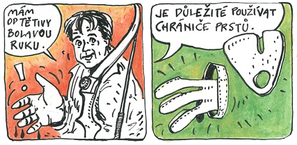 Tombe c2010 ilustrace Lukostřelnice Praha Tyršův vrch